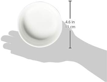 Bone Dry Paw & Patch Ceramic Pet Collection, Small Bowl, 4.25x2", Gray