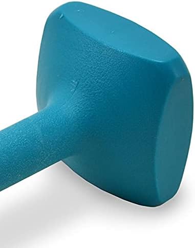 J&J Dog Supplies Obedience Retrieving Dumbbell with 3" Ends, 3 1/2" Wide Bit and 15/16" Diameter Bit, Teal, Large