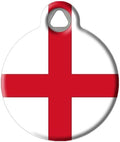 England Flag Pet ID Tag for Dogs and Cats - Dog Tag Art - LARGE SIZE