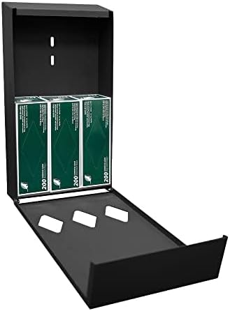 ZERO WASTE USA - Rust Proof Aluminum Mini Dog Waste Station - Free 400 Waste Roll Bags - 10-Year Warranty - Over 500k Sold in USA (Green)