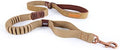 EzyDog Zero Shock Dog Leash - Shock Absorbing Bungee Leash for Dogs That Pull or Excite - Dual Handle and Reflective for Large, Medium, or Small Dogs (72-Inch, Corduroy)