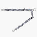 DF Co. Leash Splitter | Walk Two Dogs with Complete Control - 360° Swivel, Tangle Free, Adjustable Length, Reflective Webbing, Heavy Duty Clips (Grey Camo)