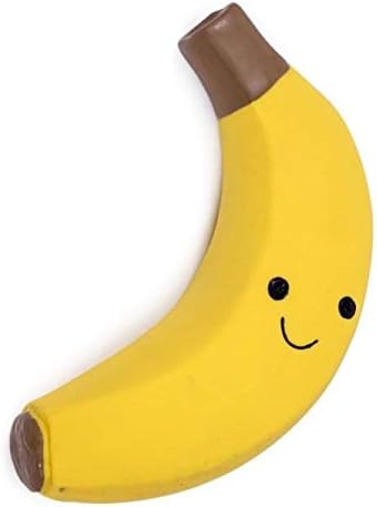 Petface Latex Banana Soft Chew Dog Toy, Large