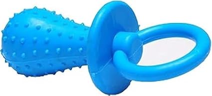 Dog Pacifier,Chew Toys,Mini Bite Resistant Bell Shape Rubber Pacifier, Puppy Molar Chew Training Toy,Bell Chewing Playing Training Toys for Pet Puppy Dog Cat Pet Supplies(Random Color)