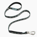 DF Co. Classic Dog Leash | Strain-Free, Shock Resistant, Prevents Jolts, Maintain Control | Durable Waterproof Material with Heavy Duty Clip & D-Ring (Green Camo, Small)