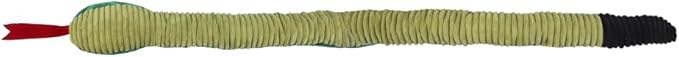 Ibluelover Snake Squeaky Dog Toy Plush Snake Dog Toy 3 Squeakers Doggie Interactive Toys Durable Stuffed Animal Chew Toys for Small, Middle, Big Dogs