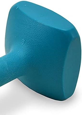 J&J Dog Supplies Obendience Retrieving Dumbell with 2" Ends, 2" Wide Bit and 9/16" Diameter Bit, Teal, X-Small