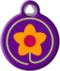 Dog Tag Art Lupine Pattern Spring Fling - Custom Pet ID Tag for Dogs and Cats