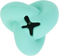 Only Natural Pet Rubber Boredom Buster Treat Stuffer Dog Toys - Interactive Stuffable Feeder Dispenser Fillable Durable Play Puppy Medium Large XS Chew Pup Hide Holder Easy Refill -TreatKnot/Teal