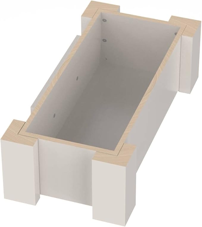 GTW Personalized Elevated Dog Bowl Stand for Large, Medium, Small, X-Small Dogs - Stainless Steel Food and Water Bowls - Raised Dog Dish (X-Small, Flag Design)