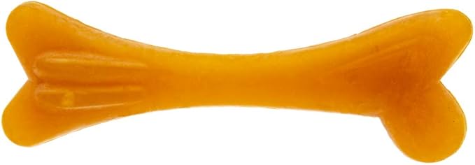 Fuzzy Puppy Dog Toys for Aggressive Chewers: All-Natural Rubber, Durable Dog Chew Toy, Great Teething Toys for Puppies | DOGGO Bone, Large (FP-Toy08)