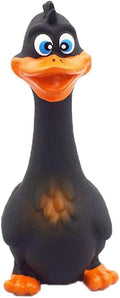 Rubber Chicken Screaming Dog Chew Aggressive Chewer, Tough Dog Chews Toy, Dog Small Medium Large Dogs, Non-, Brown 17x6cm