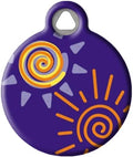 Dog Tag Art Lupine Pattern Sunny Days - Custom Pet ID Tag for Dogs and Cats Small Size…