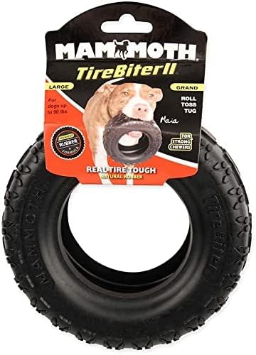 Mammoth TireBiter II Dog Toy 6" W - Pack of 2