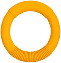Green Sheep Natural Rubber Dog Chew Toy, Indestructible Dog Toys for Aggressive Chewers, Tough Chew Toys for Small to Large Dogs, Medium Yellow Ring for Medium Dogs