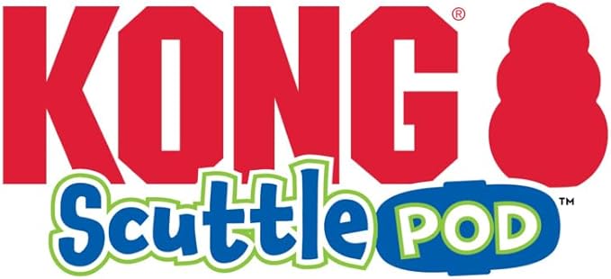 KONG Scuttle Pod - Interactive Puzzle Slow Feeder/Treat Dispenser - 8 Options