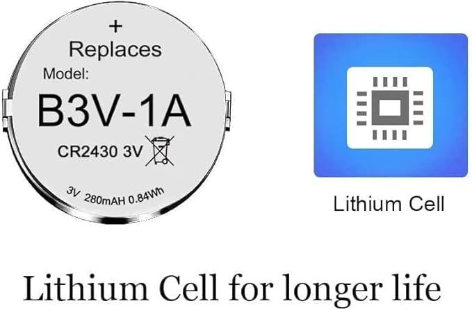 Abeden B3V 1A Lithium Replacement Battery Compatible with High Tech Pet Single Electronic Collar Battery for Model MS-4 and MS-5 12 Pack
