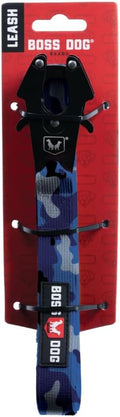 Boss Dog Tactical Leash, Blue Camo, 6 FT