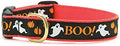 Up Country Boo Dog Collar Medium 12-18” Narrow 5/8"