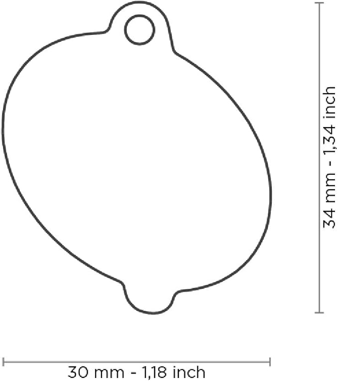 My Family Personalized Pet ID Tag Made in Italy, Donuts, Free Engraved Dog Tag, Hand Enameled Metal, Food Collection