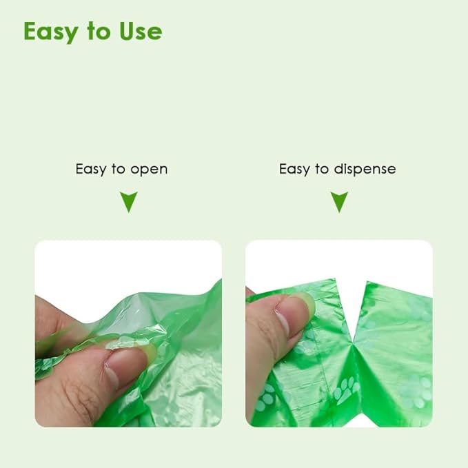Dog & Cat Poop Bags – 135 Count Leak-Proof Waste Bags with Dispenser, Tear-Resistant Pet Cleanup Bags for Puppies, Kittens & Small Pets