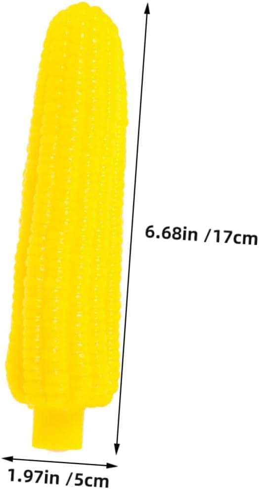 UPKOCH 5pcs Squeaky Interactive Corn Dog Chew Toys for Dogs and Cats Realistic Design for Training Teething and Engaging Playtime Pet Plaything for Chewers