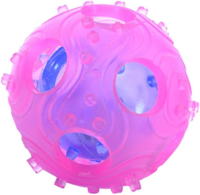 TOYANDONA Interactive Dog Treat Toy Rubber Food Dispenser for Dogs Engaging Activity for Training and Healthy Feeding Random Material