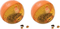 Our Pets IQ Treat Ball Interactive Food Dispensing Dog Toy, Assorted Colors (Pack of 2)