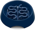EveryYay by Petco Take it Slow Navy Plastic Slow Feeder Dog Bowl Small