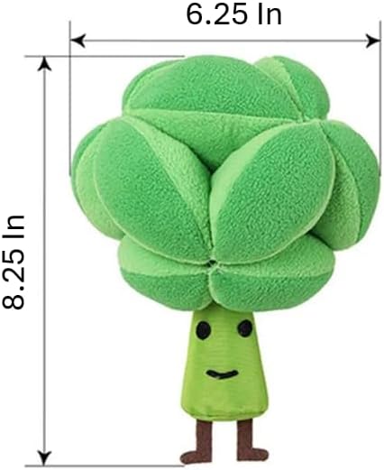 SNIFF-N-Squeak Broccoli Snuffle Ball | Interactive Treat Dispenser & Squeaky Toy for Dogs | Mental Stimulation & Slow Feeding | Durable & Safe | Green