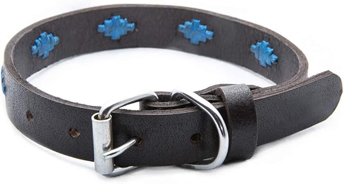 Gaucho Goods Soft Leather Dog Collar - Tahoe (S)