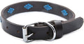 Gaucho Goods Soft Leather Dog Collar - Tahoe (M)