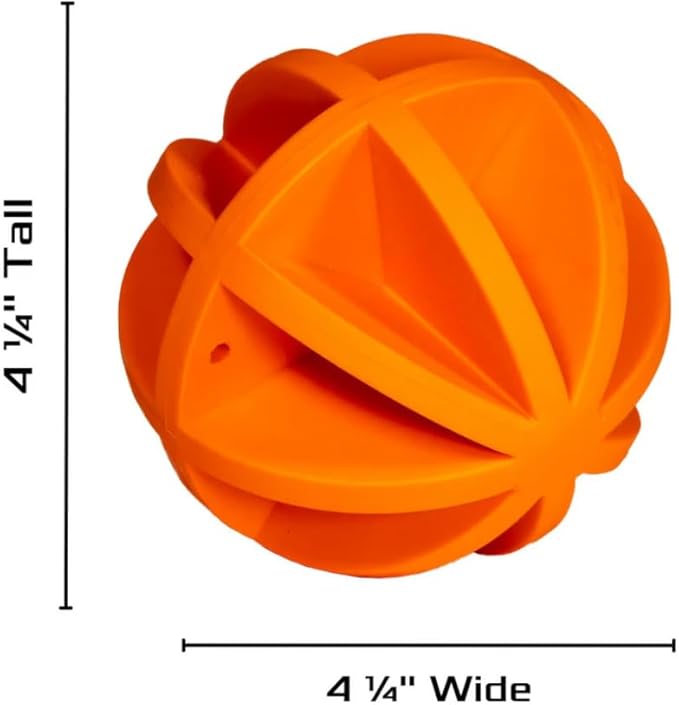 4" Ball, Dog Chew Toy, Boredom Buster That Stimulates Your Dog's Natural Instincts
