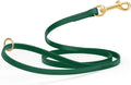 Viper Biothane K9 Working Dog Leash Waterproof Lead for Tracking Training Schutzhund Odor-Proof Long Line with Solid Brass Snap for Puppy Medium and Large Dogs 4ft, Hunter Green