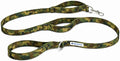 Shed Defender 5 ft. Standard Dog Leash - Three Padded Traffic Handles, Designed in The USA, Dual Layered Thickness Heavy Duty, Reflective Stitching, Large Dogs & Small Breed, Training Lead (Camo)