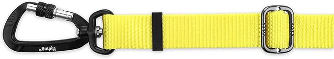 Hyhug Nylon Adjustable 4-6ft Dog Leash with Soft Neoprene Padded Handle, Durable Heavy Duty Leash with Easy-to-Use Bolt Snap, Ideal for Jogging Outdoor