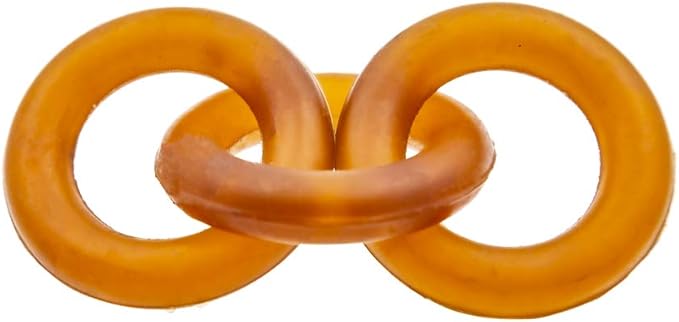 Fuzzy Puppy Dog Toys for Aggressive Chewers: All-Natural Rubber, Durable Dog Chew Toy, Great Teething Toys for Puppies | Three Ring Circus (FP-Toy01)