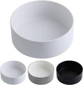 White Dog Bowl Ceramic for Medium Large Breed,Dog Food Water Dish Heavy Weighted, Non Slip Porcelain Extra Large Big 9.4 in Pet Bowl