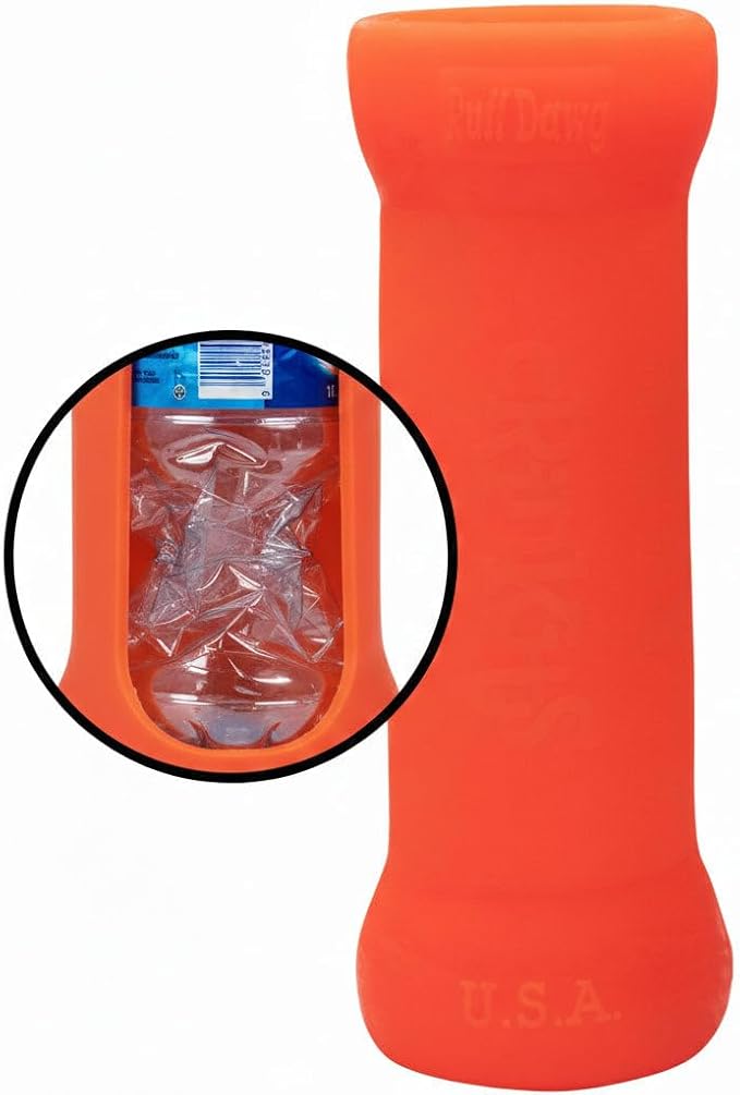 Ruff Dawg Crinkit – Noise-Making Dog Toy – Crinkly, Crunchy Water Bottle Toy for Aggressive Chewers – Fun & Safe Play for Dogs – High-Visibility Neon Colors