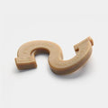 Wobble Peanut Butter Fancy Bone - Delicious & Fun Dog Peanut Butter Toy - Tough Long Lasting Dog Bones Made in USA- Small/Medium Sized Dogs Up to 30 LBS, 3” X 5”