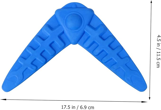 VICASKY 2Pcs Sturdy Dog Training Darts Chew Toys Interactive Flying Toys for Puppies and Small Breeds Molar Chew Design Great for Fetch and Teething Random Color