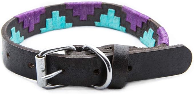 Gaucho Goods Soft Leather Dog Collar - Miami (S)