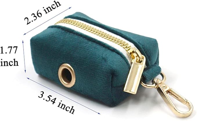 PETDURO Custom Dog Collar Personalized with Name Engraved Quick Release Rose Gold Metal Buckle for Large Medium Small Girl Dogs - Dog Leash and Bow Tie Available - Soft Comfy Velvet (Gem Green, XS)