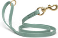 Viper Biothane K9 Working Dog Leash Waterproof Lead for Tracking Training Schutzhund Odor-Proof Long Line with Solid Brass Snap for Puppy Medium and Large Dogs 4ft, Sage Green