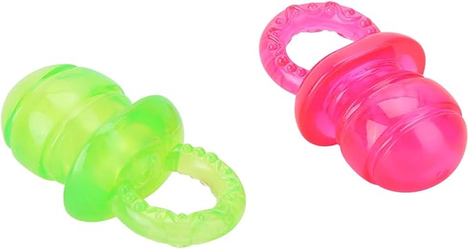 Ymiko Baby Pacifier for Puppy Dog chew Toys Dummies to Stop Chewing Dummy Toy Nook Large Dogs Rubber Dog Doggy Small Puppies Ethical Gun Training Pacifiers Biting teats