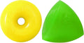 Ruff Dawg Dawg-Nut & Dawg-X Bundle - Durable Rubber Dog Toys for Chewers - Made in The USA - Floats in Water - Assorted Neon Colors for Visibility