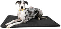 K9 Ballistics Tough Ripstop Dog Crate Pad - Durable, Machine Washable XXL Kennel & Travel Mat for XX Large Dogs, 53 x 36 Fits 54" Wire Crates, Obsidian Black