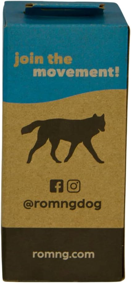 Bio-Based Dog Poop Bags, Unscented, Leak-Proof and Extra Thick Waste Bag Refill Rolls, Cornstarch Blend, 24 Rolls, 360 Bags, Blue
