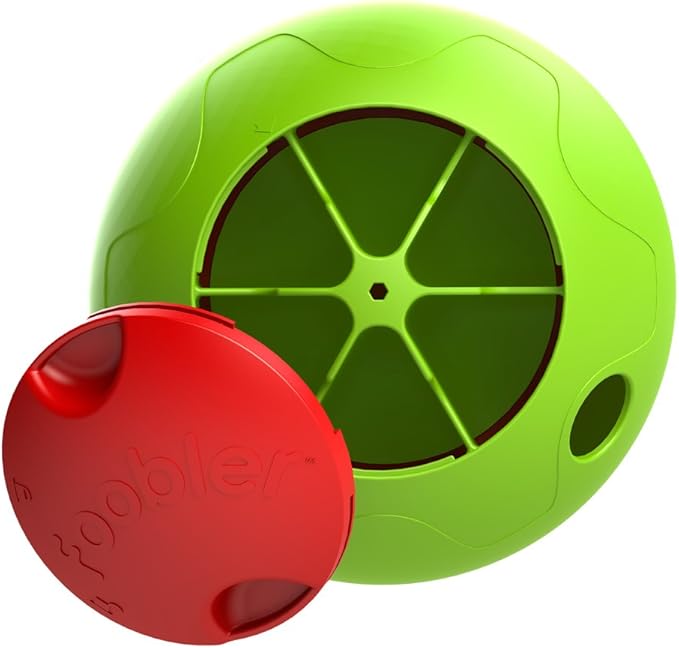 The The Foobler Timed, Self Reloading Puzzle Feeder ball toy for Dogs
