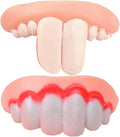 2Pcs Fake Braces for Dogs | Funnys Silicone Dentures for Dogs | Funny Fakes Teeth | Creative Fakes Teeths Dog Chew Toys - Funnys Dentures Pet Decorating, Easy to Apply Dog Toy Teeth，Toys